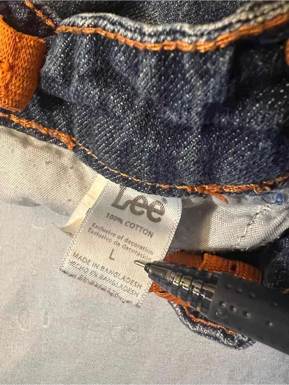 Lee Relaxed Fit Kids Jeans in Dark Indigo Wash